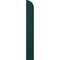 Ekena Millwork Americraft 2-Board (2 Batten) Wood Joined Board-n-Batten Shutters w/ Arch Top, ARW101BQ207X77FGH, PR ARW101BQ207X77FGH - alternate 9